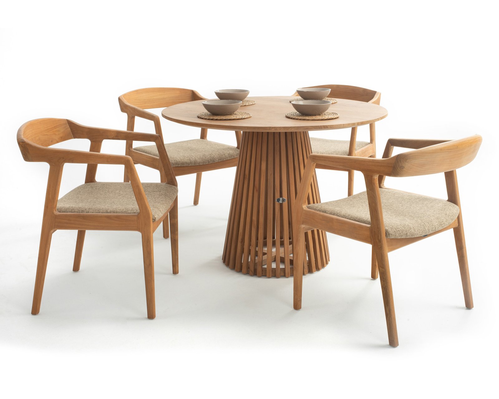 MUSHROOM DINING TABLE &HENDRY CHAIR Thumbnail